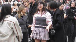 Ursula Corbero @ Paris Fashion Week 11 march 2025 show Miu Miu