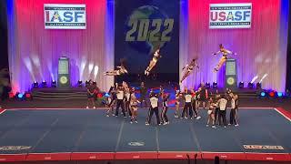 GymTyme All Stars - Chrome in Finals at The Cheerleading Worlds 2022