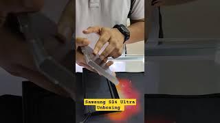 Samsung S24 Ultra Unboxing video 2024 #unboxing #smartphone #tech #reels #samsungrollable #gadgetgig