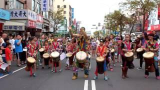 2016 臺中花都藝術季-清水區花現藝術 WASSA FOLI 台中非洲鼓舞樂團踩街遊行