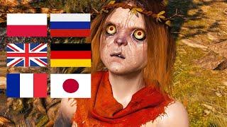 Ведьмак 3. Ивасик на 6-и языках II The Witcher 3. Johnny/Janek - 6 languages