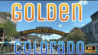 Golden, Colorado - Former Gold Rush Town On The Rocky Mountain Foothills - City Tour