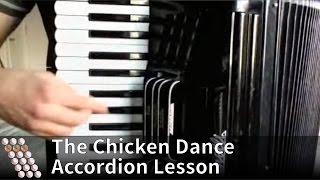 The Chicken Dance - How to play on accordion