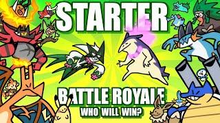 Starter Pokemon Battle Royale  Collab With @Gnoggin