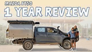 IS THE MAZDA BT50 WORTH IT? We review our touring vehicle after 1 YEAR!