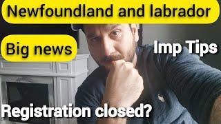 Newfoundland And labrador Canada | Registration Update | Virtual Immigration Fair 2024