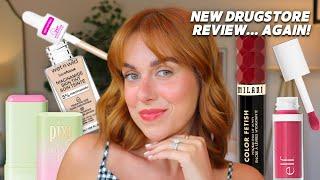 LET'S TRY THIS AGAIN... NEW DRUGSTORE MAKEUP *ROUND 2* // products I actually like 