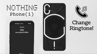 Nothing Phone (1): Setup Custom Ringtone with Glyph Light [Change Ringtone]