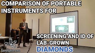 Comparison of portable instruments for screening and ID of lab-grown diamonds