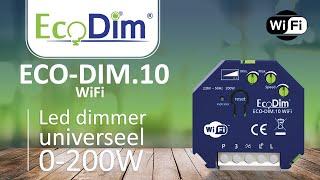 ECO-DIM.10 WiFi led dimmer module 200W