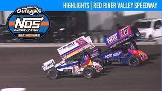 World of Outlaws NOS Energy Drink Sprint Car | Red River Valley Speedway | May 31, 2025 | HIGHLIGHTS