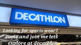 Exploring at decathlon singapore