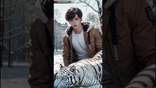 THE WHITE TIGER & I [AI Art Lookbook] #aiart #ailookbook #aimodel