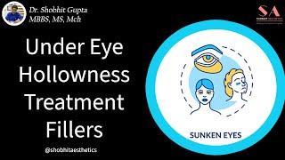 Under Eye Fillers Procedure | Under Eye Hollowness Treatment  Shobhit Aesthetics