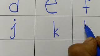 how to write english small letters/ small letters writing/how to write english alphabet/abc writing