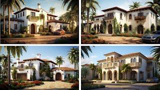 Classical and Artistic Mediterranean House Architecture Style