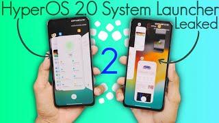 NEW HyperOS 2.0 System Launcher APK Leaked (Unofficial) - Ultimate Features Packed 