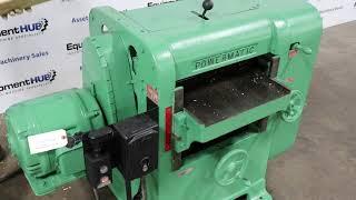 Powermatic E-16 16" 5HP Straight Knife Planer