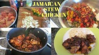 JAMAICAN STEW CHICKEN | HOW TO MAKE STEW CHICKEN | JAMAICAN STYLE