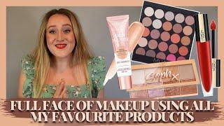 FULL FACE OF MAKEUP USING ALL MY FAVOURITE PRODUCTS! Easy Autumn Fall Makeup Look - Milli Davison