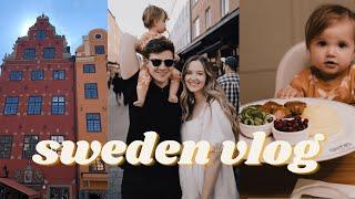 Sweden Travel Vlog | 2 weeks in Europe with a baby