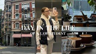 DAY IN MY LIFE AS A LAW STUDENT - uni vlog, law school, campus life