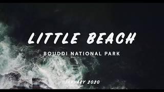 Drone footage at Little Beach, Bouddi National Park | Central Coast NSW