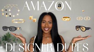 AMAZON DESIGNER INSPIRED JEWELRY | LUXURY LOOKS FOR LESS | DESIGNER DUPES | AMAZON FINDS