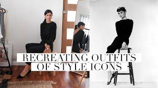 RECREATING OUTFITS OF THREE STYLE ICONS - Dress like Audrey Hepburn, Jane Birkin & Grace Kelly