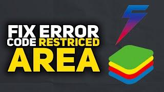 How To Solve The Problem Of BGMI BlueStacks Error Code Restricted Area | 2023 Easy