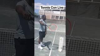 Topspin Backhand Tip with Kevin Garlington of Total Tennis Domination #tennistraining