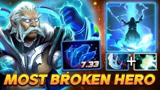 MOST BROKEN HERO ON 7.33 PATCH - Zeus Shard + Manta Style Build Dota 2