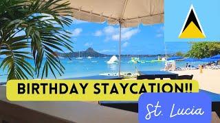 St. Lucia Birthday Staycation! || First Vlog of 2024!!