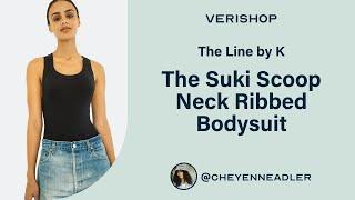 The Line by K The Suki Scoop Neck Ribbed Bodysuit Review