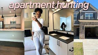 let's find my new home! | apartment hunting vlog