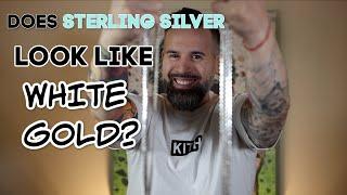 Does Sterling Silver Look Like White Gold? | Side By Side Comparison