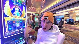 I Played A Brand New Las Vegas Slot Machine! (MUST SEE!!!)