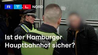 Sicherheitskontrollen am Hamburger Hauptbahnhof