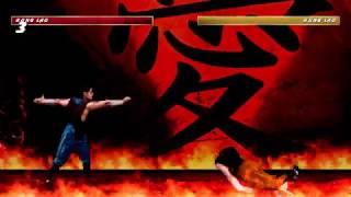 Mortal Kombat The Dragon Tournament 1 - Fatalities Demonstration