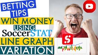 Betting tips today | Win money predicting accurately using Soccerstat line graph variation