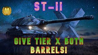 ST-II Give Tier X Both Barrels! ll Wot Console - World of Tanks Modern Armor