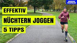 Nüchtern joggen: 5 Tipps für ein effektives Training