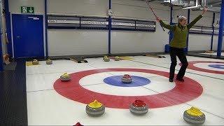 Team Toxic.fm fordert Profis beim Curling heraus