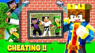 USING CCTV CAMERA TO CHEAT IN MINECRAFT HIDE & SEEK !! 