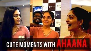 Ahaana Krishna Spotted | Cute Moments | Celebrity Spotter | Filmaholics Mollywood