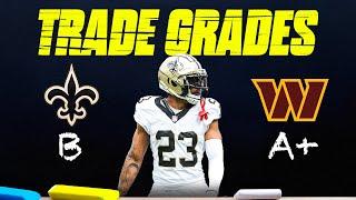 Commanders get an A+ for Marshon Lattimore trade | NFL Trade Deadline Grades