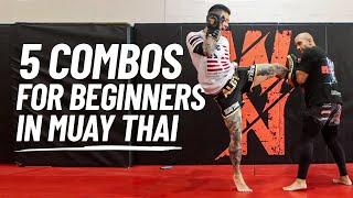 5 Combos to Learn Your First Week of Training Muay Thai or Kickboxing!