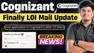 Cognizant GenC Finally LOI Mail | Congrats |Cognizant Offer Letter |Cognizant Interview Result 2025