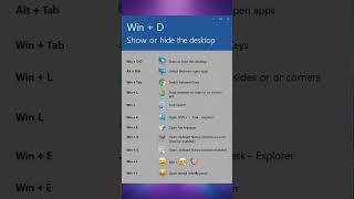 Top 10 Windows 10 & 11 Keyboard Shortcuts #windows11 #keyboardshortcuts