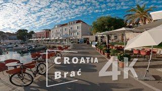 Morning bike ride - Sutivan, Brač Island, Croatia 4K